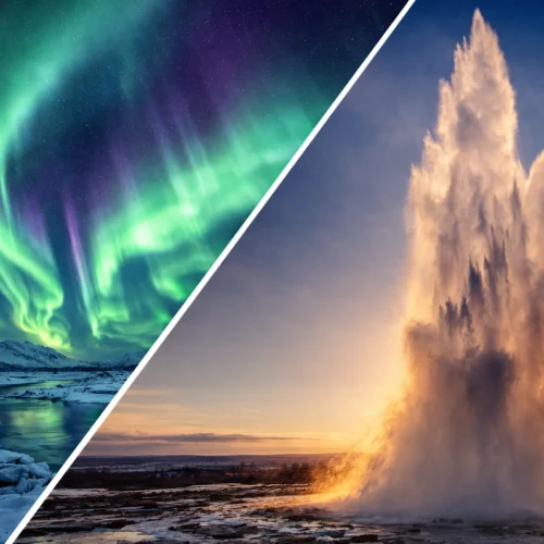 Golden Circle & Northern Lights Private Tour (Winter)