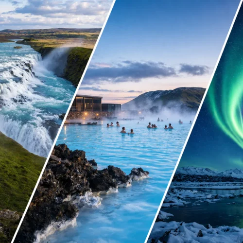 Golden Circle, Blue Lagoon & Northern Lights Private Tour (Winter Signature)