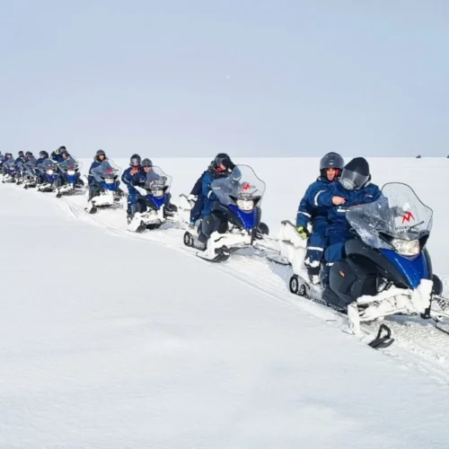 Golden Circle & Snowmobile Adventure Private Tour