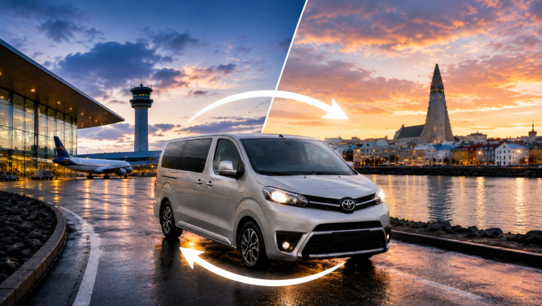 Keflavík Airport ↔ Reykjavík Round-Trip Private Transfer