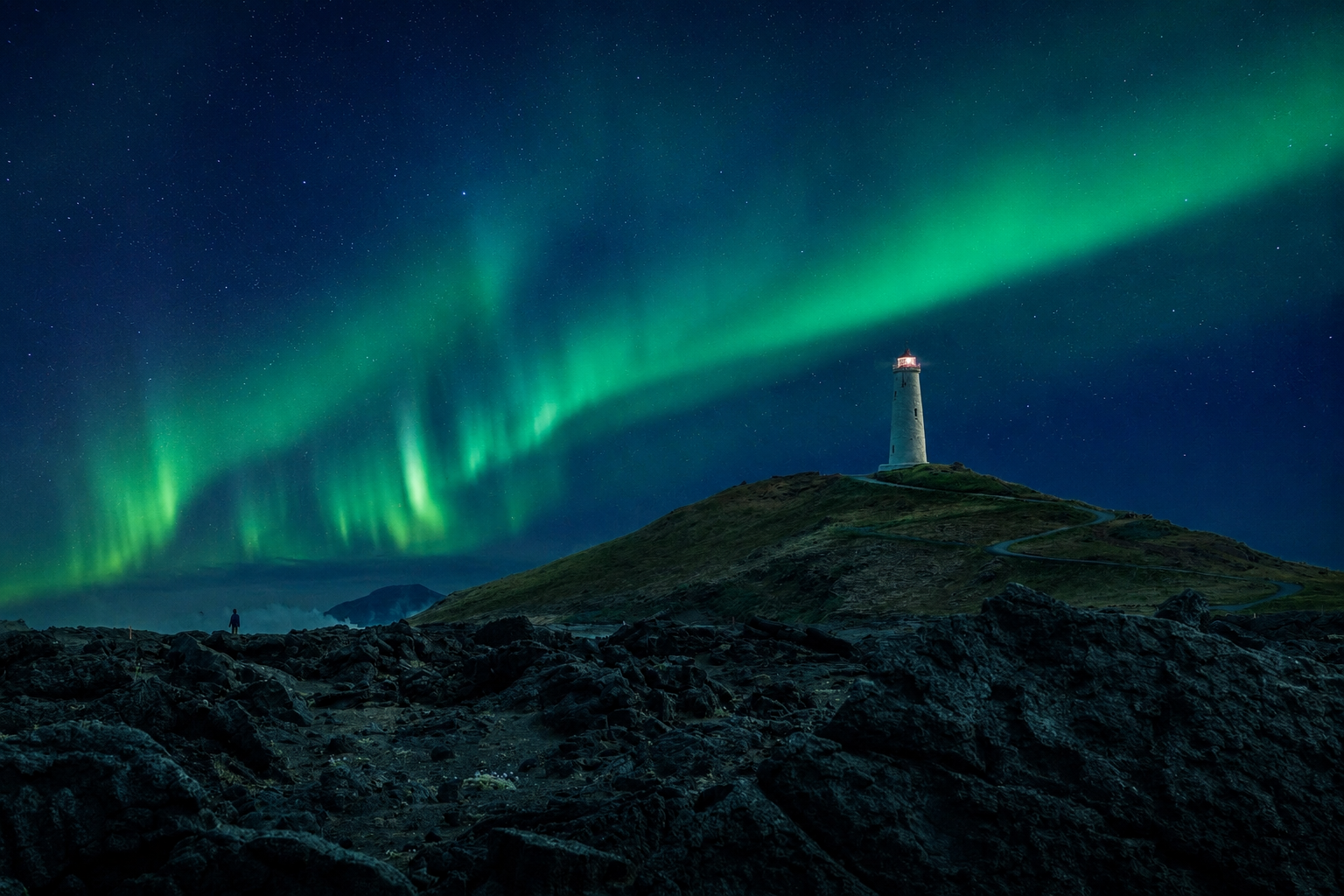 Reykjanes Peninsula & Northern Lights Private Tour (Winter)